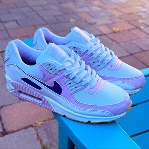 WOMENS NIKE AIR MAX 90 “WHITE DOLL” LIFESTYLE SNEAKERS [DX3316-100] - US SIZE 8